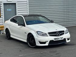 White Used 2014 Mercedes C63 AMG AMG Edition 1 Coupe | £20,999