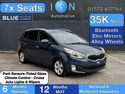Blue Used 2014 Kia Carens 2 MPV | £8,495 (Fair price)
