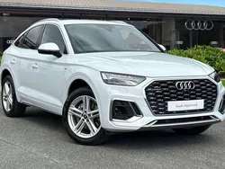 White Used 2022 Audi Q5 S-Line SUV | £32,495 (Fair price)