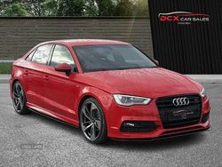 Red Used 2014 Audi A3 S-Line Sedan | £10,250 (Expensive)