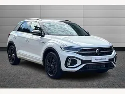 White Used 2025 VW T-Roc Black Edition SUV | £32,490