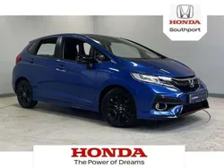 Brilliant sporty blue Used 2019 Honda Jazz Sport Hatchback | £14,799 (Fair price)