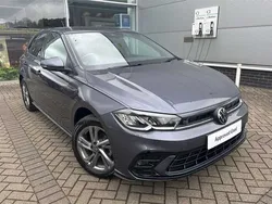 Grey Used 2024 VW Polo R-line Hatchback | £20,989 (Fair price)