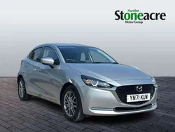 Silver Used 2021 Mazda 2 Inclusive Hatchback | £13,990 (Fair price)