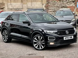 Black Used 2019 VW T-Roc R-line SUV | £18,495 (Fair price)