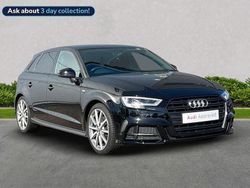 Black Used 2018 Audi A3 Black Edition Hatchback | £16,136 (Fair price)