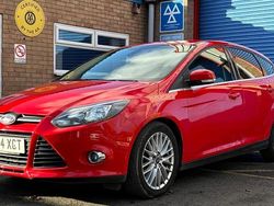 Red Used 2014 Ford Focus Zetec Hatchback | £3,850 (Fair price)
