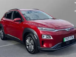 Red Used 2021 Hyundai Kona Premium SUV | £14,108 (Fair price)