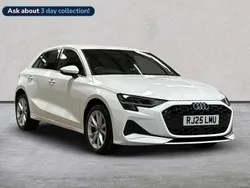 White Used 2025 Audi A3 e-tron Sport Hatchback | £29,949 (A bit pricey)