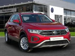 Red Used 2022 VW T-Roc Life SUV | £18,292 (Fair price)