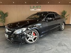 Black Used 2016 Mercedes C220 AMG line Coupe | £12,250 (A bit pricey)