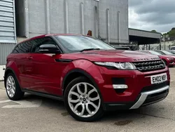 Red Used 2013 Land Rover Range Rover evoque Dynamic Coupe | £8,500 (Fair price)