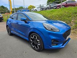 Desert island blue Used 2022 Ford Puma ST-Line X Hatchback | £17,900 (Fair price)