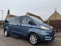 Blue Used 2018 Ford Tourneo Custom Titanium Van | £13,990 (Super price)