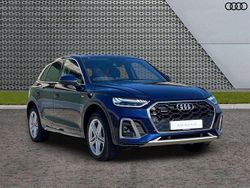 Blue Used 2022 Audi Q5 S-Line SUV | £30,995 (Fair price)