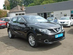 Black Used 2015 Nissan Qashqai Acenta SUV | £6,995 (Fair price)