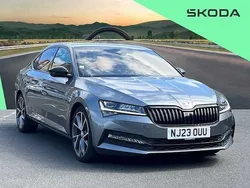 Grey Used 2023 Skoda Superb SportlinePlus Hatchback | £25,195 (Good price)