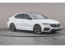 Moon white metallic Used 2023 Skoda Octavia vRS Hatchback | £26,571 (A bit pricey)