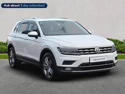 White Used 2019 VW Tiguan SEL SUV | £21,865 (A bit pricey)