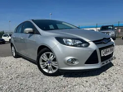 Silver Used 2014 Ford Focus Titanium Hatchback | £4,795 (Expensive)