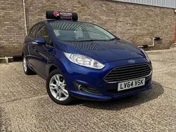 Blue Used 2014 Ford Fiesta Zetec Hatchback | £4,995 (Good price)