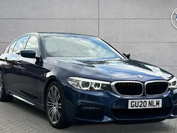 Blue Used 2020 BMW 520 M Sport | £20,522 (Super price)