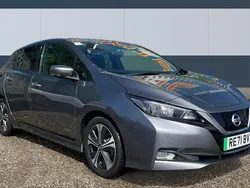 Grey Used 2021 Nissan Leaf N-Connecta Hatchback | £9,539 (Fair price)