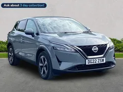 Grey Used 2022 Nissan Qashqai N-Connecta SUV | £14,319 (Fair price)