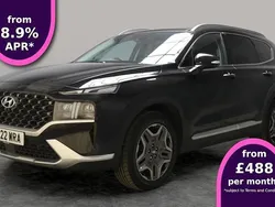 Black Used 2022 Hyundai Santa Fe Ultimate SUV | £32,072 (Fair price)