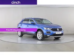 Blue Used 2021 VW T-Roc SEL SUV | £20,399 (Fair price)
