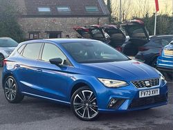 Blue Used 2023 Seat Ibiza XCELLENCE Lux Hatchback | £17,980 (Fair price)