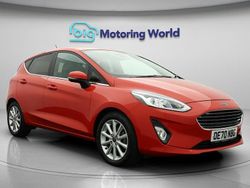 Red Used 2020 Ford Fiesta Titanium Hatchback | £11,600 (Fair price)