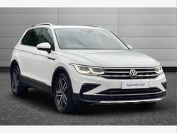 White Used 2021 VW Tiguan Elegance SUV | £25,495 (Fair price)
