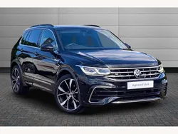 Black Used 2023 VW Tiguan R-line SUV | £27,895 (Fair price)