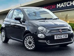 Black Used 2022 Fiat 500 Dolcevita Hatchback | £9,695 (Fair price)