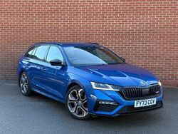 Race blue Used 2023 Skoda Octavia vRS Estate | £26,290 (A bit pricey)