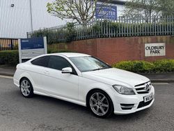 White Used 2013 Mercedes C250 AMG Coupe | £3,695 (Fair price)