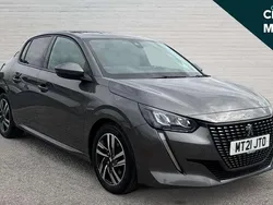 Grey Used 2021 Peugeot 208 Allure Hatchback | £12,392 (Fair price)