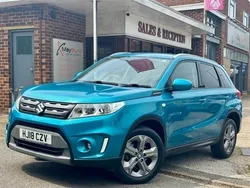 Blue Used 2018 Suzuki Vitara SZ-T SUV | £13,495 (Fair price)