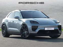 Silver New 2025 Porsche Macan SUV | £83,501 (Expensive)