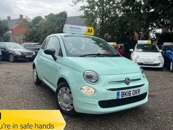 Green Used 2016 Fiat 500 Pop Hatchback | £4,490 (Fair price)