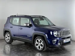 Blue Used 2019 Jeep Renegade Limited SUV | £15,050 (Fair price)