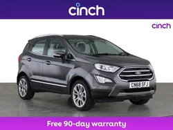 Grey Used 2018 Ford Ecosport Titanium SUV | £10,199 (Fair price)