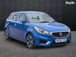 Blue Used 2020 MG MG3 Exclusive Hatchback | £7,299 (Fair price)