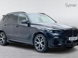 Black Used 2021 BMW X5 M Sport SUV | £48,750 (Expensive)