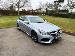 Silver Used 2013 Mercedes E350 AMG Coupe | £5,295 (Expensive)
