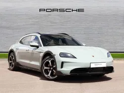 Shade green metallic New 2024 Porsche Taycan 4S Cross Turismo Sedan | £85,790