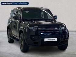 Black Used 2025 Land Rover Defender HSE Dynamic SUV | £77,399 (Expensive)
