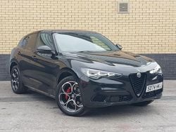 Black New 2024 Alfa Romeo Stelvio Veloce SUV | £42,698 (Fair price)