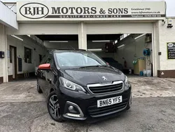 Black Used 2015 Peugeot 108 Roland Garros Hatchback | £4,488 (A bit pricey)